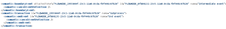Cancel event