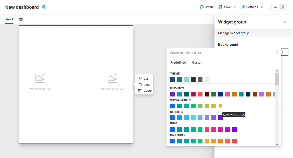 Seleczt color